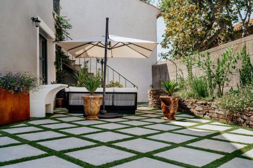 décoratrice d'intérieur hérault - jennifer vidal - architecte d'intérieur marseillan - Anatole - cour intérieure