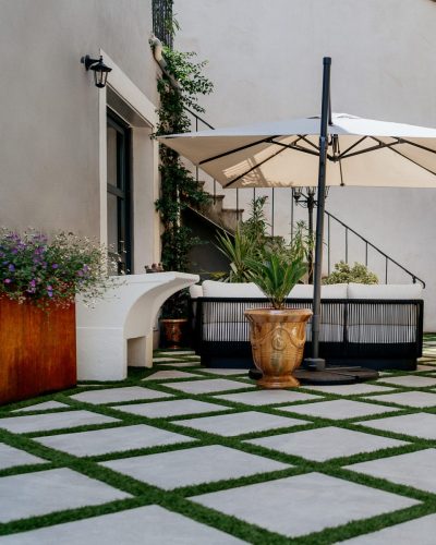 décoratrice d'intérieur hérault - jennifer vidal - architecte d'intérieur marseillan - Anatole - cour intérieure